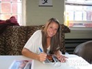 Emily Rogan signing proof