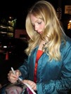 Emma Bell signing proof