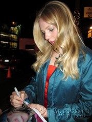 signing photo