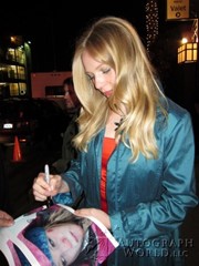 signing photo