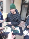 Emory Cohen signing proof