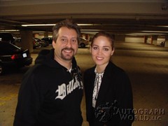 signing photo
