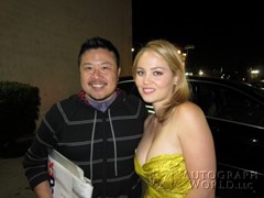 signing photo