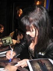 signing photo
