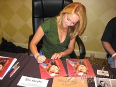 signing photo
