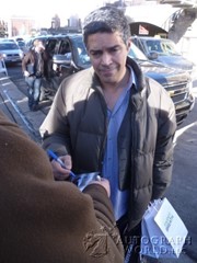 signing photo