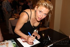 signing photo