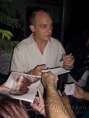 signing photo
