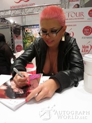 signing photo