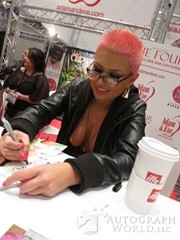 signing photo