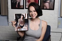 signing photo