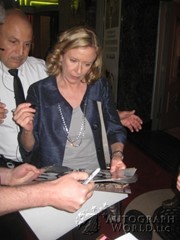 signing photo
