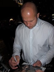 signing photo