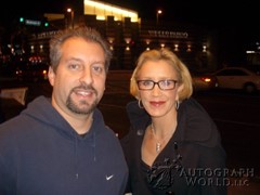 signing photo