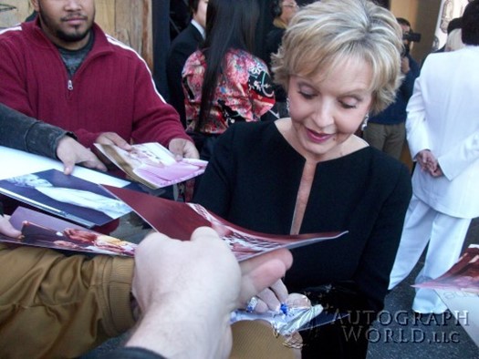 Florence Henderson autograph