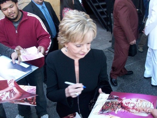 Florence Henderson autograph