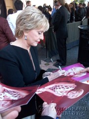 signing photo