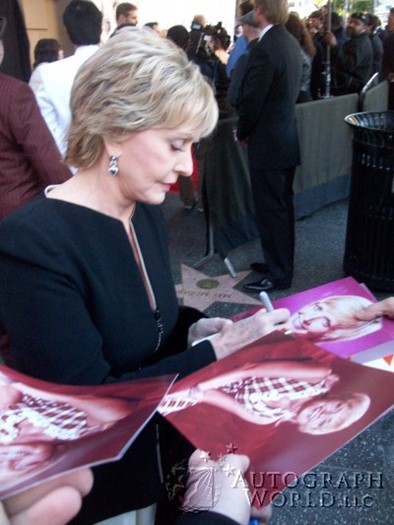 Florence Henderson autograph
