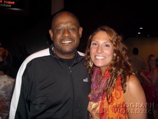 Forest Whitaker autograph