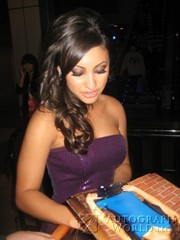 signing photo