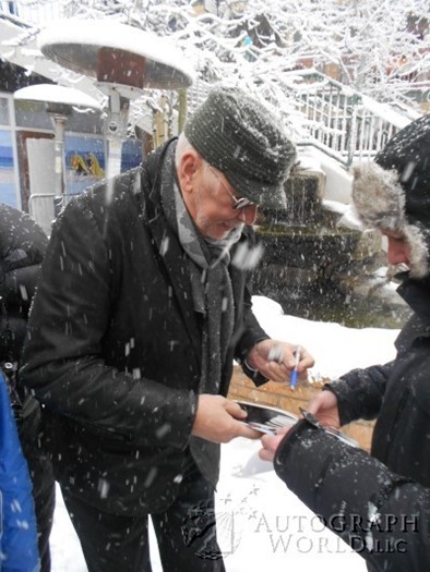 Frank Langella autograph