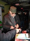 Frank Langella signing proof