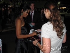 signing photo