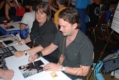 signing photo