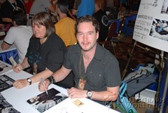 signing photo