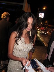 signing photo