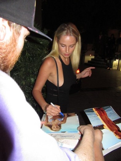 Genevieve Morton autograph