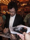 George Chakiris signing proof