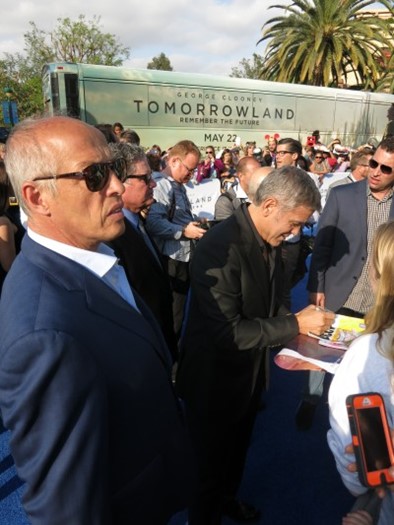 George Clooney autograph