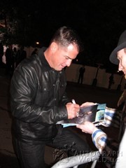 signing photo
