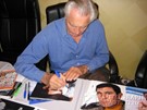 George Lazenby signing proof