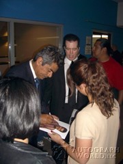 signing photo
