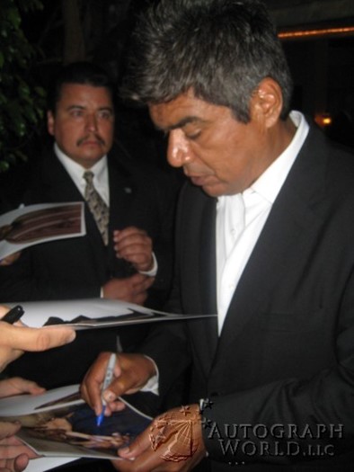 George Lopez autograph