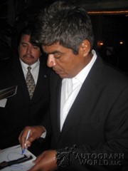 signing photo
