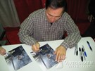 George Takei signing proof