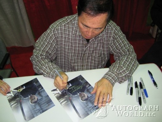 George Takei autograph