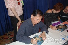 signing photo