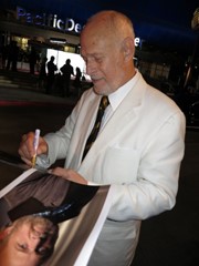 signing photo