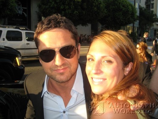 Gerard Butler autograph