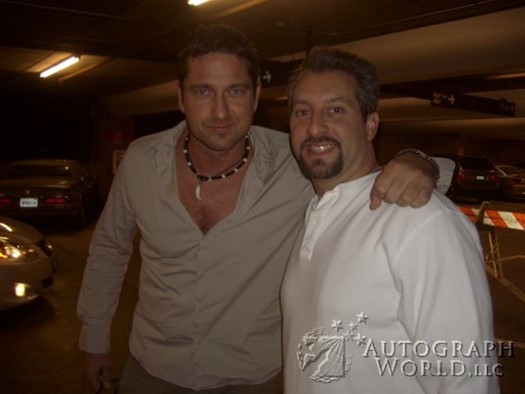 Gerard Butler autograph