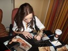 Gigi Marie signing proof