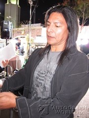 signing photo