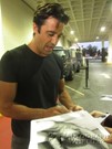 Gilles Marini signing proof