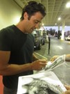 Gilles Marini signing proof