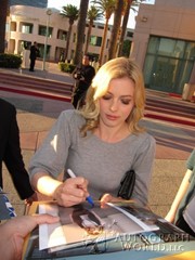 signing photo