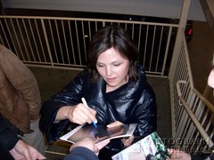 signing photo
